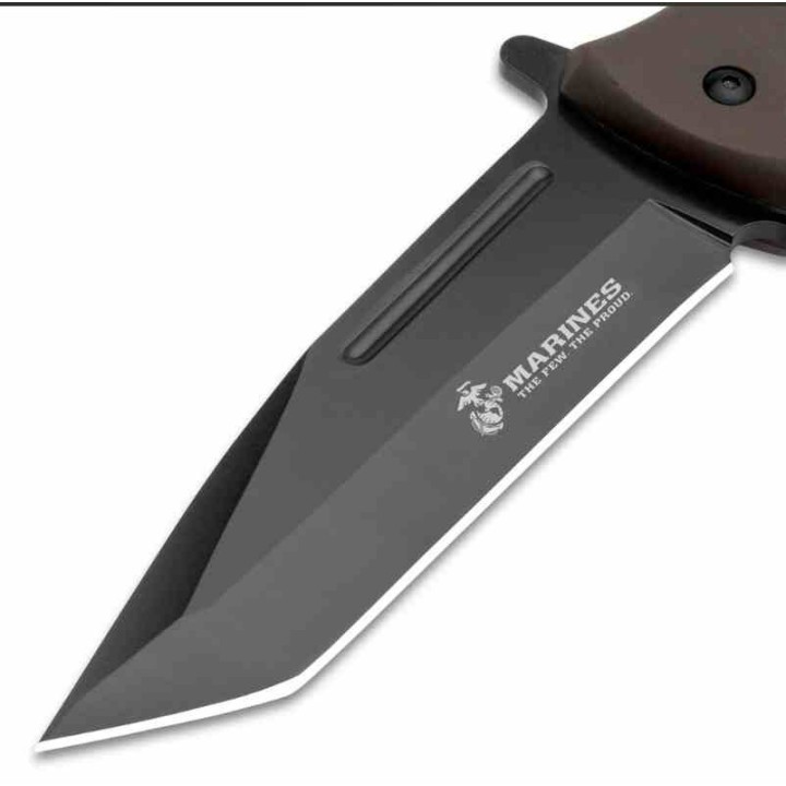 Couteau United Cutlery USMC Maximum A/O Lame Tanto 3Cr13 Manche Zytel Linerlock Clip UC3641 - Livraison Gratuite