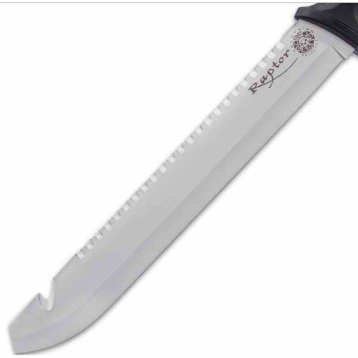 Couteau United Cutlery Colombian Raptor Machete Lame Acier 3Cr13 Manche ABS Etui Nylon UC3471 - Livraison Gratuite