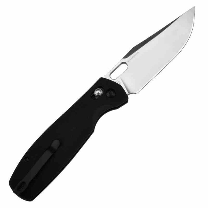 Couteau CJRB Prado Black Lame Acier AR-RPM9 Manche G10 IKBS Clip Crossbar Lock J1936BK - Livraison Gratuite