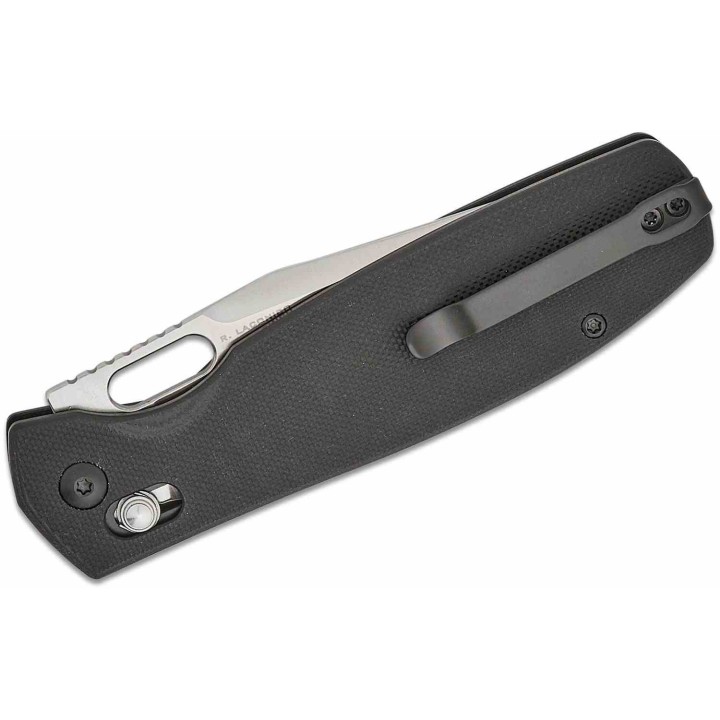 Couteau CJRB Prado Black Lame Acier AR-RPM9 Manche G10 IKBS Clip Crossbar Lock J1936BK - Livraison Gratuite