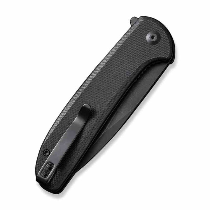 Couteau CIVIVI Primitrox Black Lame Acier Nitro-V Manche G10 IKBS Linerlock Clip CIVC23005A2 - Livraison Gratuite