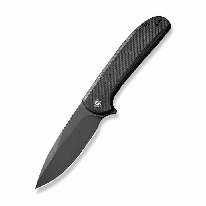 Couteau CIVIVI Primitrox Black Lame Acier Nitro-V Manche G10 IKBS Linerlock Clip CIVC23005A2 - Livraison Gratuite
