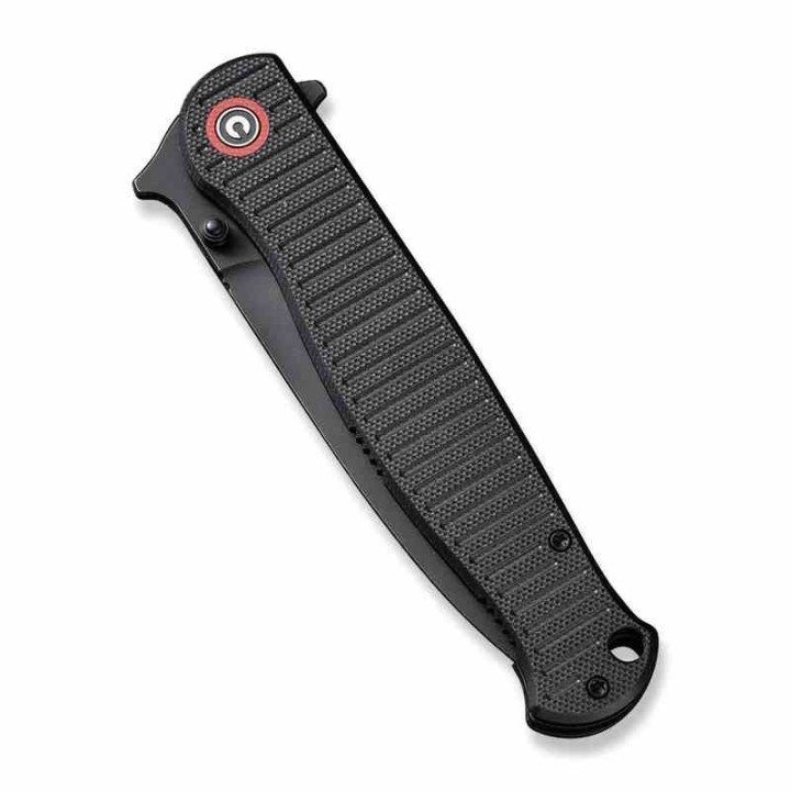 Couteau CIVIVI RS71 Dagger Black Lame Acier Nitro-V Blk Manche G10 IKBS Linerlock Clip CIVC230252 - Livraison Gratuite