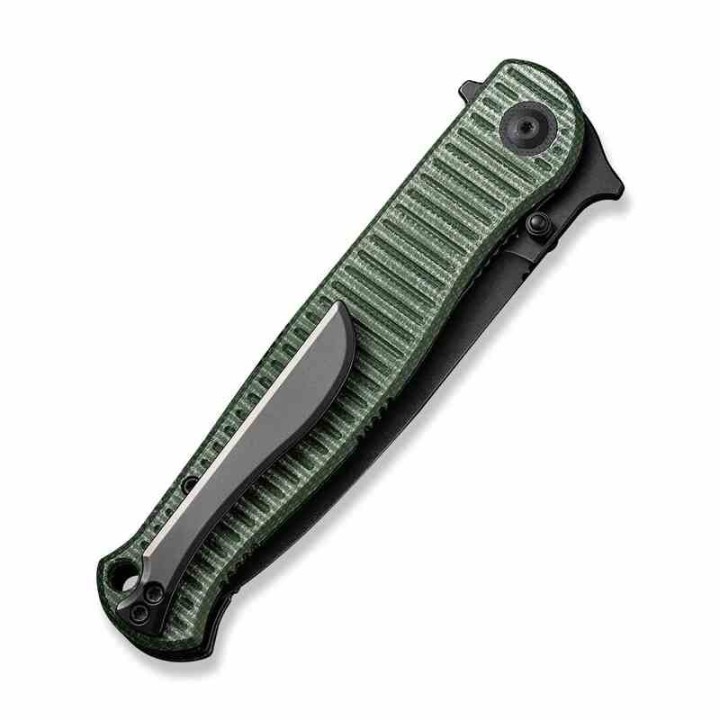 Couteau CIVIVI RS71 Dagger Green Lame Acier Nitro-V Blk Manche Micarta IKBS Linerlock Clip CIVC230253 - Livraison Gratuite