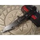 Couteau Kershaw Lifter Framelock A/O Lame Tanto Acier 3Cr13 Manche Acier Blackwash KS1302BW - Livraison Gratuite