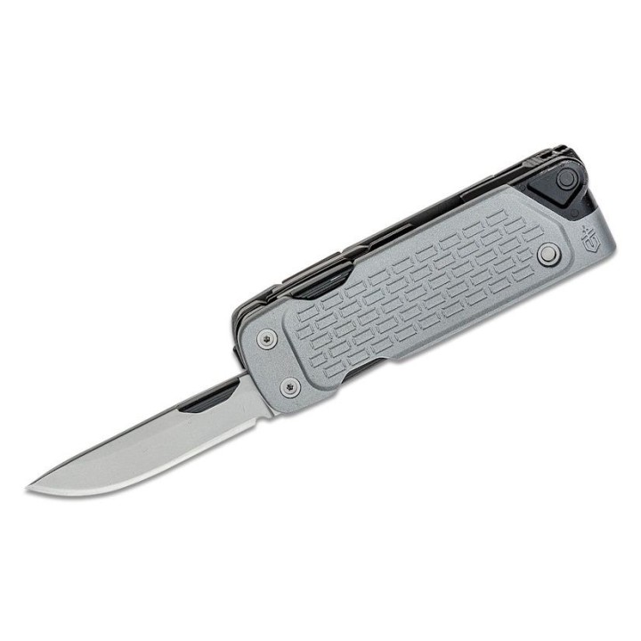 Outil Gerber Lockdown Drive Multi-Fonctions Lame Tournevis Manche Aluminum Silver G1591 - Livraison Gratuite