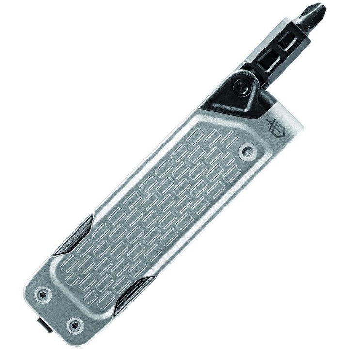 Outil Gerber Lockdown Drive Multi-Fonctions Lame Tournevis Manche Aluminum Silver G1591 - Livraison Gratuite