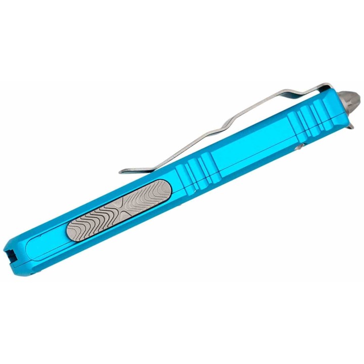 Couteau Microtech 232-5TQ UTX-85 AUTO OTF Lame Dague Serr Acier Premium Manche Turquoise USA MCT2325TQ - Livraison Gratuite