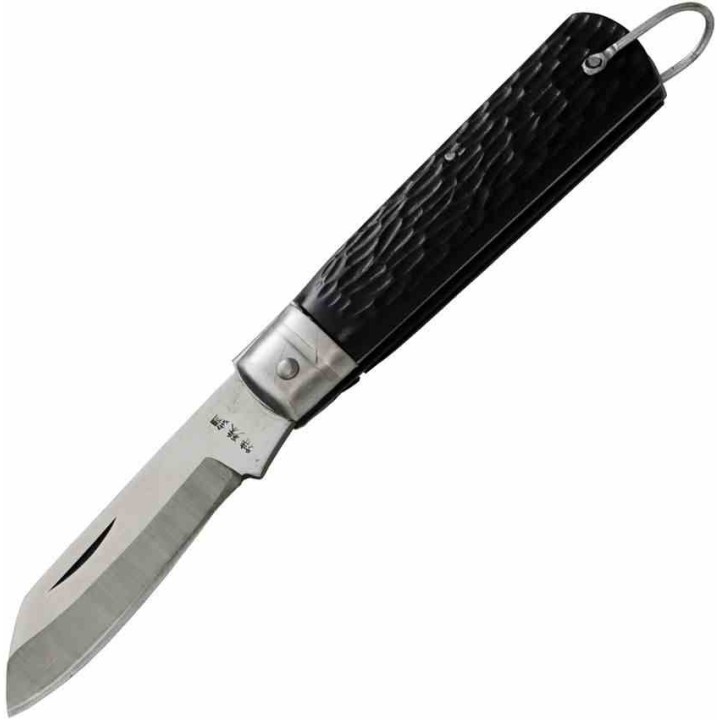 Couteau Kanetsune Slip Joint Craft Knife Lame Acier Carbone SK-4 Manche Plastique Made Japan KT404 - Livraison Gratuite