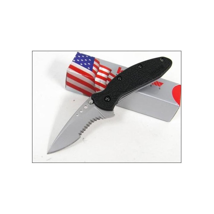 Couteau KERSHAW Scallion ASSISTED SERRATED ks1620ST - KERSHAW Made In USA