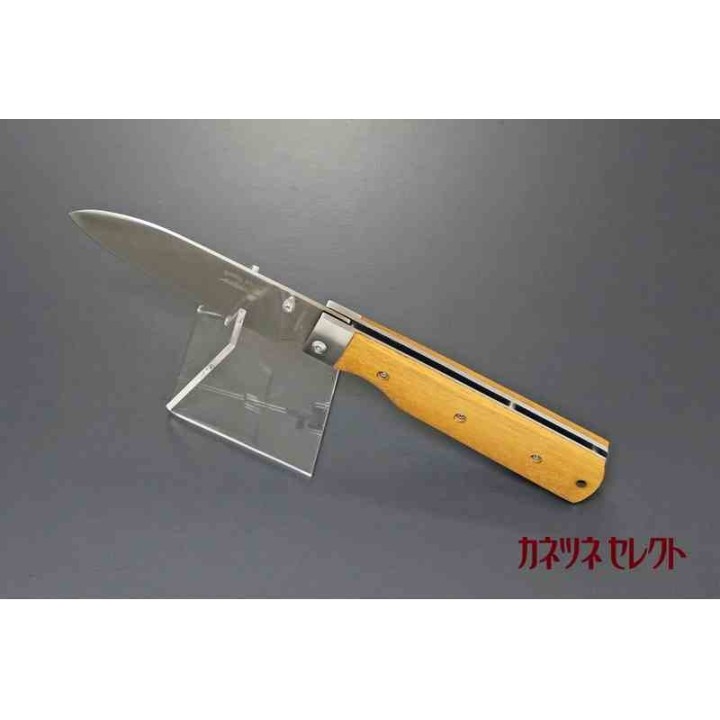 Couteau Kanetsune Gaku Style Manche Bois Lame Acier 440 Linerlock KCGA001 - Livraison Gratuite