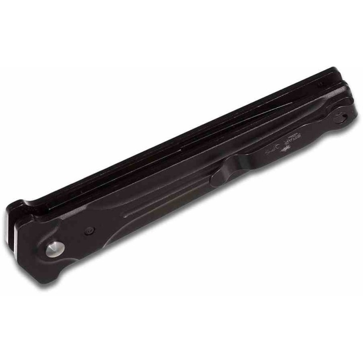 Couteau Automatique Bear & Son Auto Bold Action III Lame Acier 14C28N BLK Manche Alu Made USA BCAC350AIBKB - Livraison Gratuite