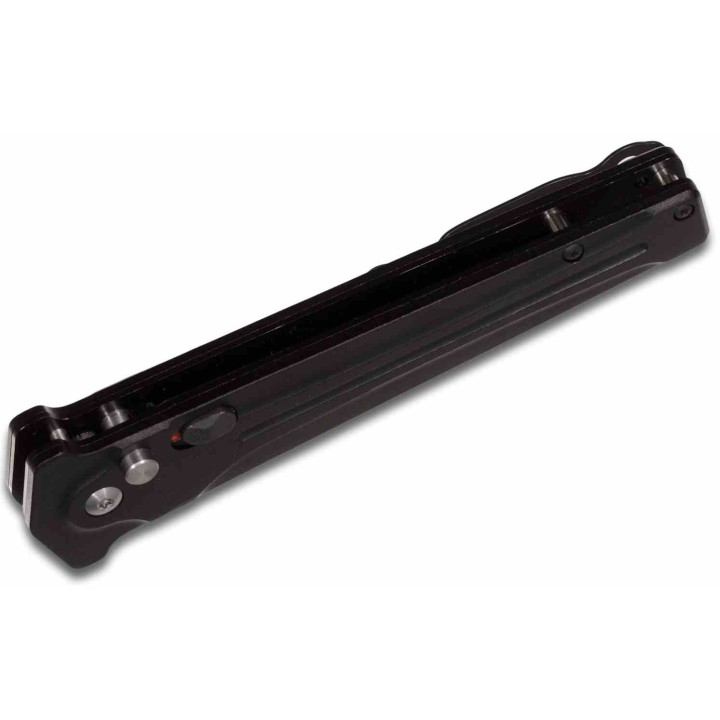 Couteau Automatique Bear & Son Auto Bold Action III Lame Acier 14C28N BLK Manche Alu Made USA BCAC350AIBKB - Livraison Gratuite