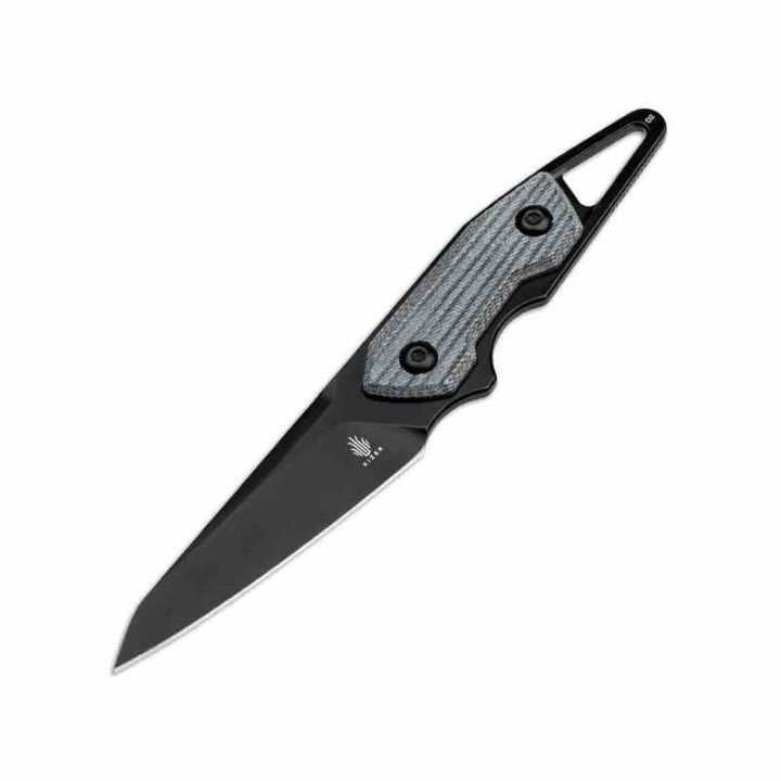 Couteau Kizer Cutlery Groom Blue Denim Lame Acier D2 Manche Micarta Etui Kydex KI1060A1 - Livraison Gratuite