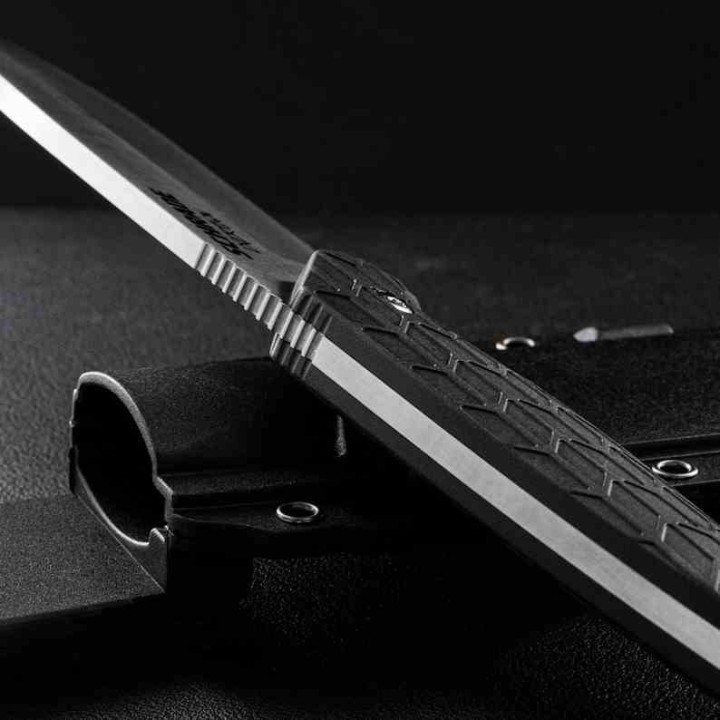 Couteau Schrade Delta Class Exertion Lame Acier AUS-10 Drop Point Manche FRN Etui Rigide SCH1159309 - Livraison Gratuite