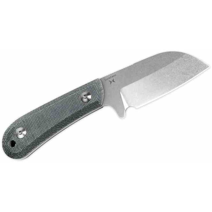 Couteau Kizer Deckhand Stonewash Lame Sheepsfoot Acier D2 Manche Micarta Etui Kydex KI1062A1 - Livraison Gratuite