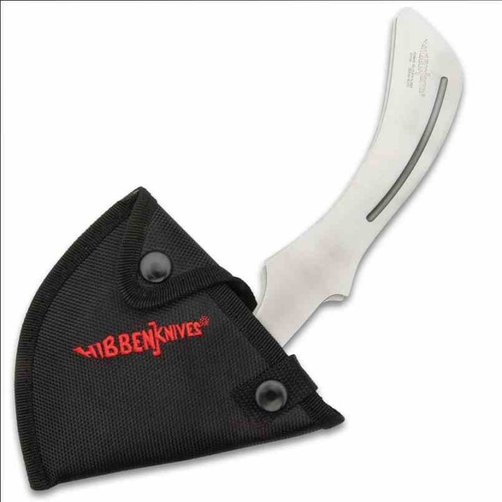 Set de 3 Haches de Lancer Hibben Master Throwing Axe Acier 3Cr13 Etui Nylon GH5117 - Livraison Gratuite