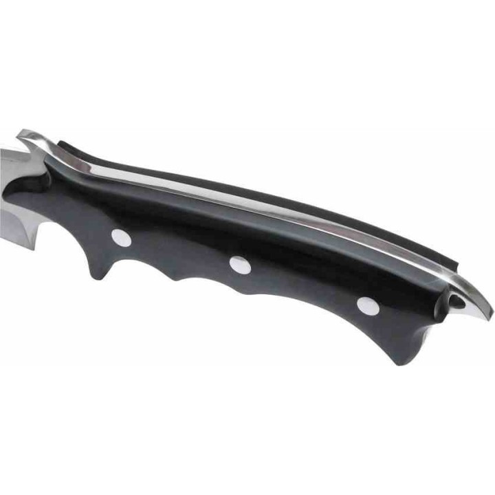 Bowie Couteau Hibben Legacy Bowie Acier 7Cr17 Manche Micarta Etui Cuir GH5027 - Livraison Gratuite