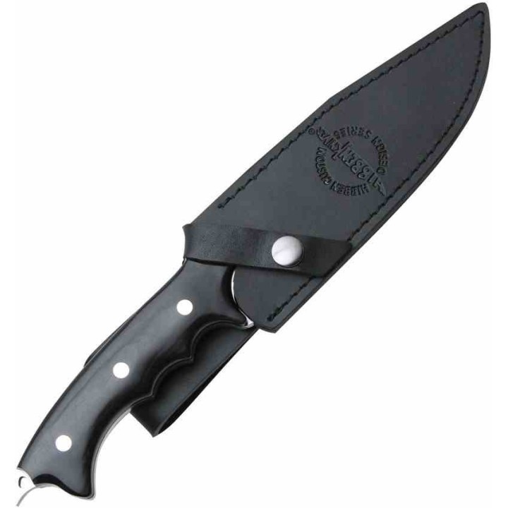 Bowie Couteau Hibben Legacy Bowie Acier 7Cr17 Manche Micarta Etui Cuir GH5027 - Livraison Gratuite