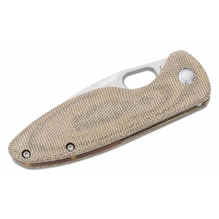 Couteau Arcform Sabre Green Manche Micarta Lame Acier CPM-20CV Satin Linerlock Clip ARC0150 - Livraison Gratuite