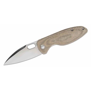 Couteau Arcform Sabre Green Manche Micarta Lame Acier CPM-20CV Satin Linerlock Clip ARC0150 - Livraison Gratuite
