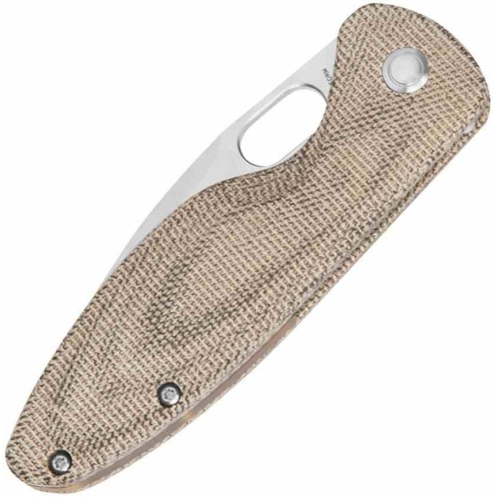 Couteau Arcform Sabre Green Manche Micarta Lame Acier CPM-20CV Satin Linerlock Clip ARC0150 - Livraison Gratuite