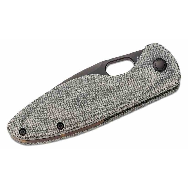 Couteau Arcform Sabre Black Manche Micarta Lame Acier CPM-20CV Blackwash Linerlock Clip ARC0151 - Livraison Gratuite
