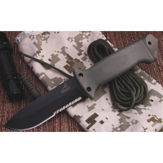 Couteau Gerber LMF II Infantry Green Acier 12C27 Etui MOLLE Made In USA G1626 - Livraison Gratuite