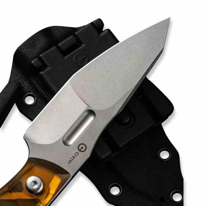 Couteau CIVIVI Propugnator Yellow Manche Ultem Lame Acier D2 SW Etui Kydex CIVC230023 - Livraison Gratuite