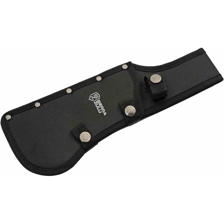 Couteau Couperet Sierra Zulu Bighorn Tactical Cleaver Lame Acier 3cR13 Manche TPR Etui Nylon SZ5607 - Livraison Gratuite