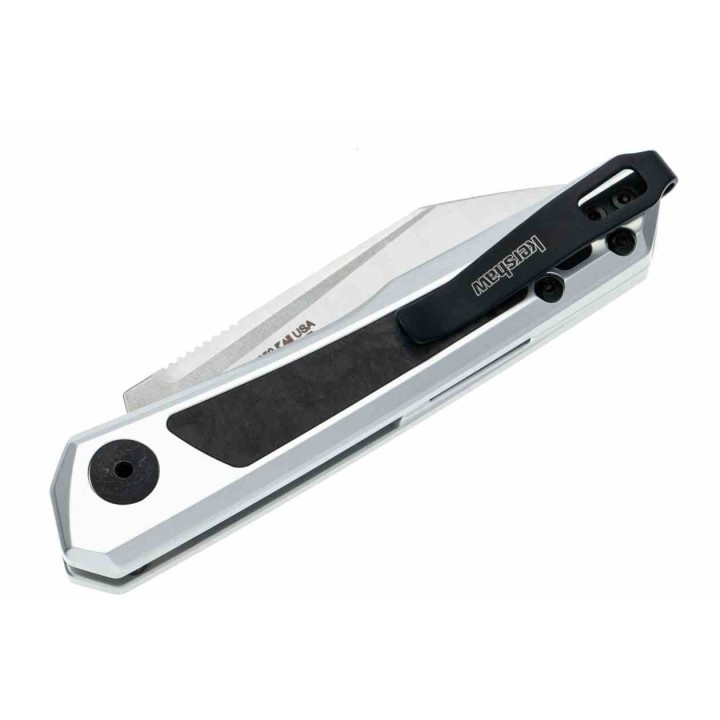 Couteau Automatique Kershaw Launch 20 Lame Acier CPM-MagnaCut Manche Alu/FCarbone Button Lock USA KS7050 - Livraison Gratuite