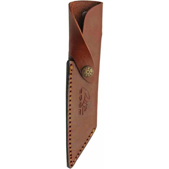 Couteau Damas Celtic Viking Lame Seax 256 Couches Manche Bois Etui Cuir DM1387 - Livraison Gratuite