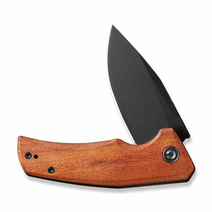 Couteau CIVIVI Regulatron Guibourtia Manche Bois Lame Acier Nitro-V Blk IKBS Linerlock Clip CIVC230063 - Livraison Gratuite