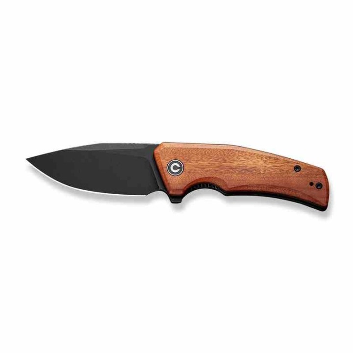 Couteau CIVIVI Regulatron Guibourtia Manche Bois Lame Acier Nitro-V Blk IKBS Linerlock Clip CIVC230063 - Livraison Gratuite
