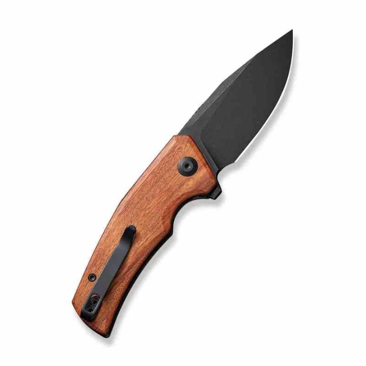 Couteau CIVIVI Regulatron Guibourtia Manche Bois Lame Acier Nitro-V Blk IKBS Linerlock Clip CIVC230063 - Livraison Gratuite