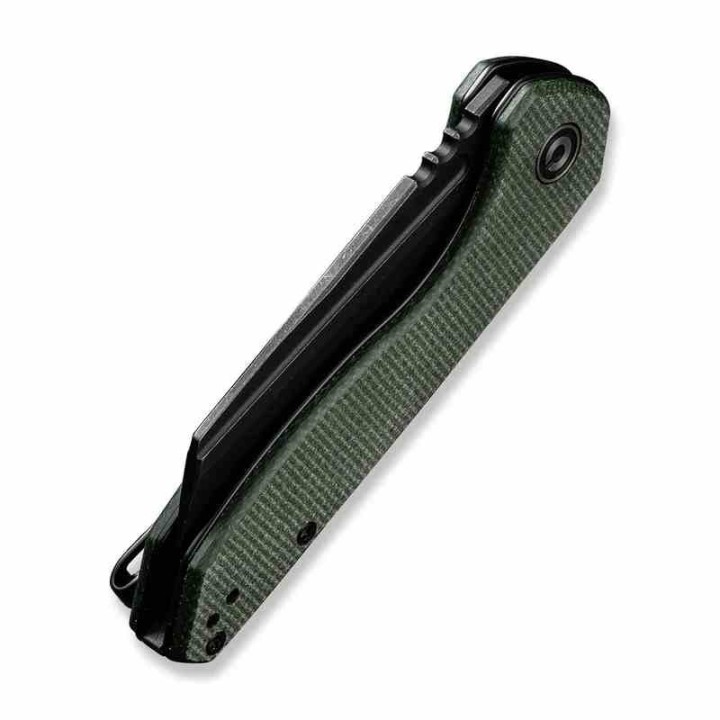 Couteau CIVIVI ExOne Green Manche Micarta Lame Tanto Reverse Nitro-V Blk IKBS Linerlock Clip CIVC230363 - Livraison Gratuite