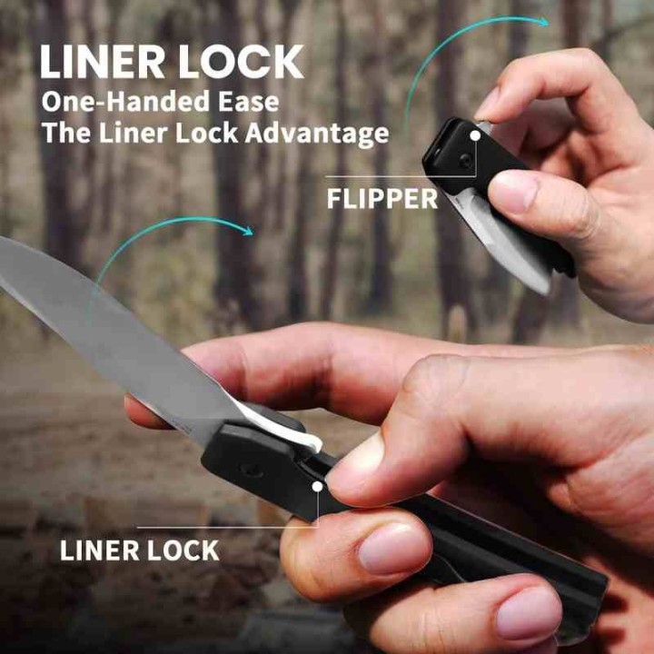 Couteau Kizer Nice Guy Black Manche Aluminum Lame Acier Nitro V SW IKBS Linerlock Clip KIV3011A2 - Livraison Gratuite