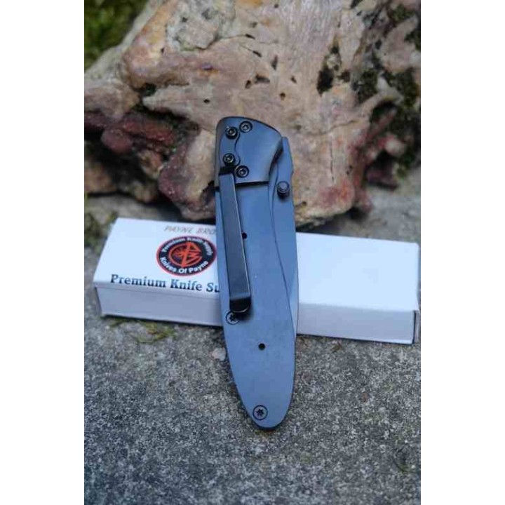 Couteau A Assembler Premium Knife Supply Rapture Linerlock Lame Acier Inox PKSS622B - Livraison Gratuite