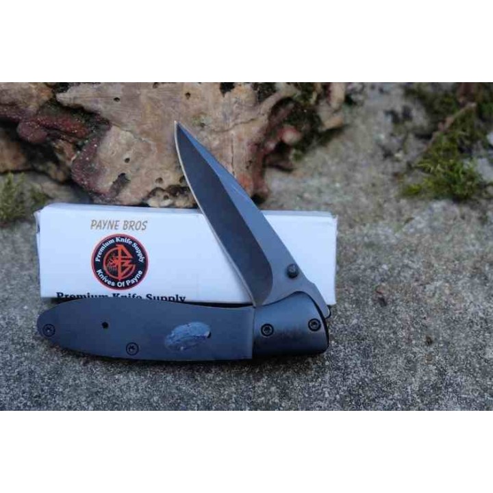 Couteau A Assembler Premium Knife Supply Rapture Linerlock Lame Acier Inox PKSS622B - Livraison Gratuite