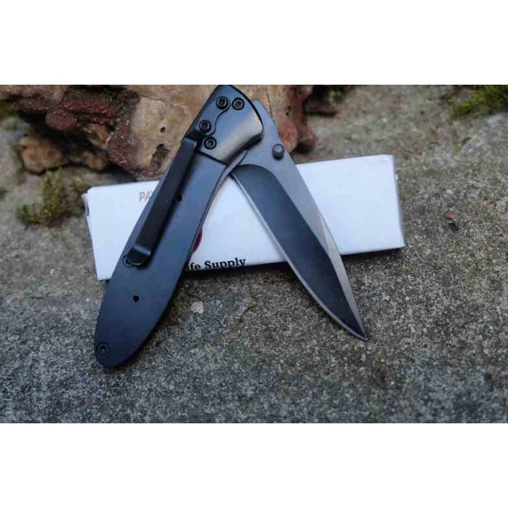 Couteau A Assembler Premium Knife Supply Rapture Linerlock Lame Acier Inox PKSS622B - Livraison Gratuite