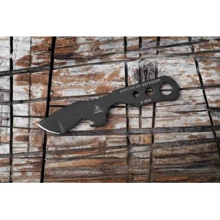 Couteau TOPS Bartender Defender Neck Lame Acier Carbone 1095 Black Etui Kydex USA TPBAR01 - Livraison Gratuite