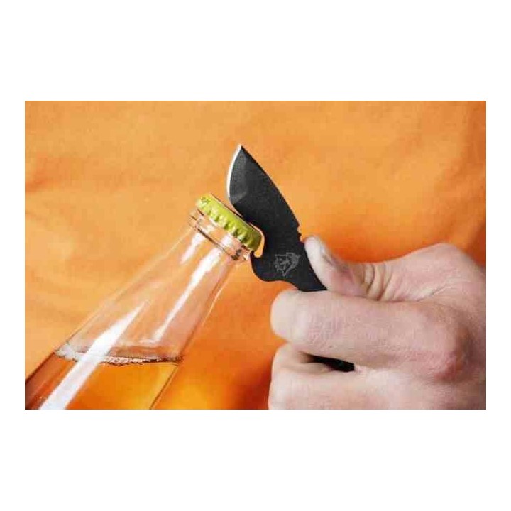 Couteau TOPS Bartender Defender Neck Lame Acier Carbone 1095 Black Etui Kydex USA TPBAR01 - Livraison Gratuite