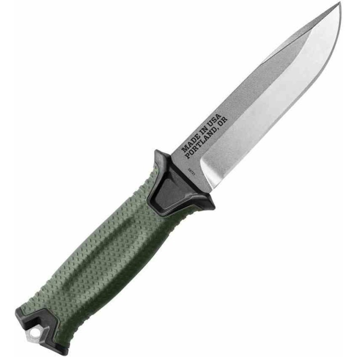 Couteau Tactical/Survival Gerber Strongarm Green Acier 420HC Manche GFN Etui USA G1069028 - Livraison Gratuite
