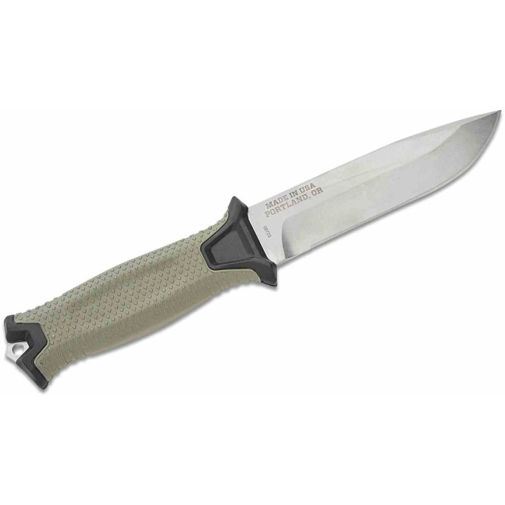 Couteau Tactical/Survival Gerber Strongarm Green Acier 420HC Manche GFN Etui USA G1069028 - Livraison Gratuite