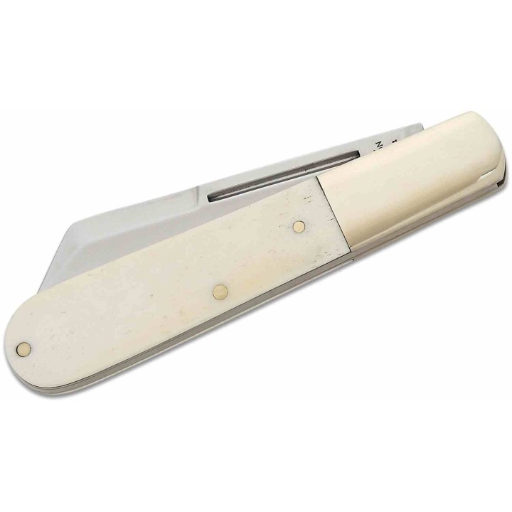 Couteau Bear & Son WSB180 Large Sheepsfoot Barlow Lame Acier Carbone Manche Os Slipjoint USA BCWSB180 - Livraison Gratuite