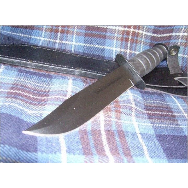 Couteau KA1211 - Ka-bar USA USMC Fighting Knife Plain Black