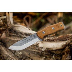 Couteau Bushcraft de Survie TOPS KNIVES B.O.B. Brothers of Bushcraft Carbone 1095 Made In USA TPBROSTBF - Livraison Gratuite