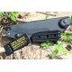 Couteau Tactical TOPS HKT (Hunter, Killer, Tracker) Carbone 1095 Manche Micarta Made In USA TPHKT01 - Livraison Gratuite