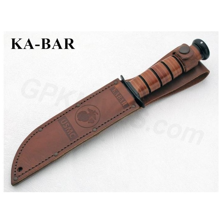Couteau KA-BAR - Kabar USMC Operation Enduring Freedom Afghanistan Commemorative - KA BAR Made In USA KA9169