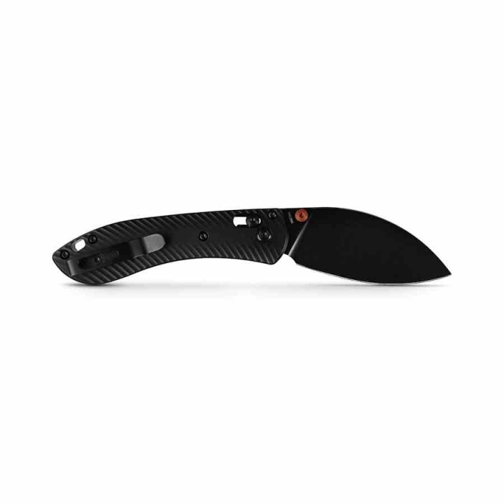 Couteau Vosteed Mini Nightshade Black Lame Kukri Acier 14C28N Blk Manche Alu IKBS Crossbar Lock VOSA0214 - Livraison Gratuite